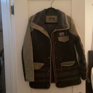 Women’s paragons reclaimed wool Parka sz M